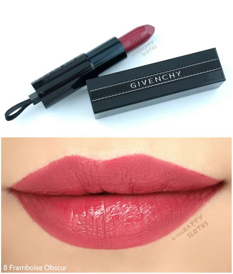 givenchy rouge lipstick review|Givenchy lip gloss interdit.